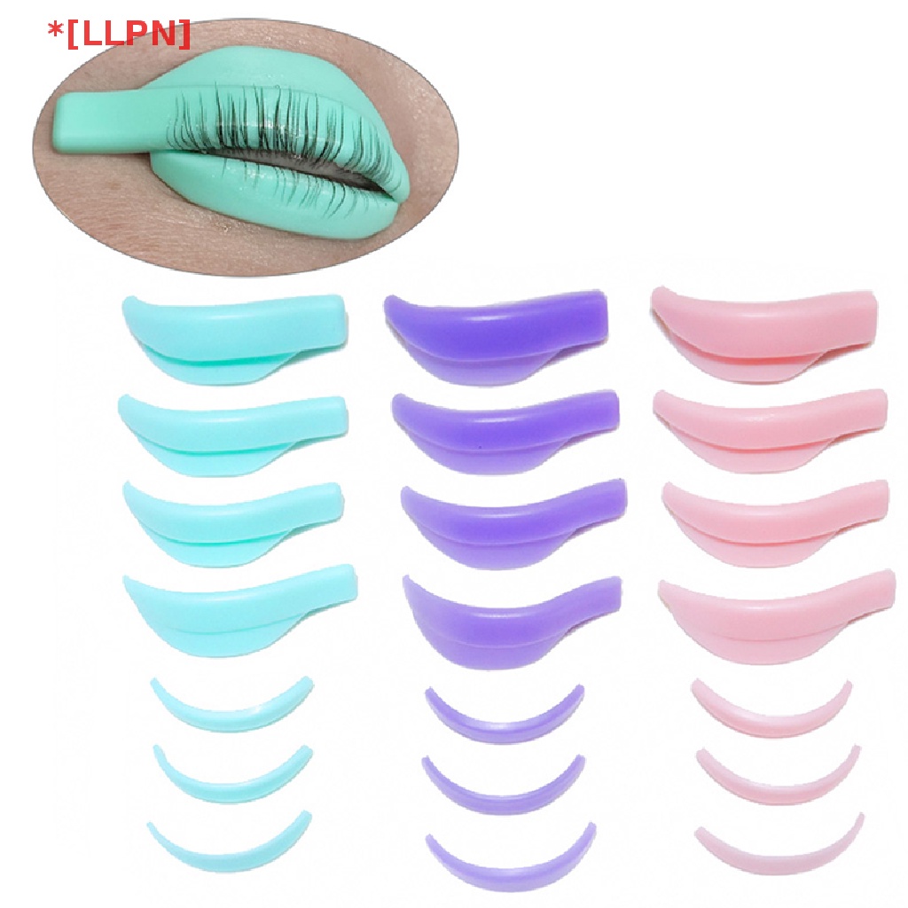[loyaltysun] Set 7 Cặp Đệm silicone Nâng Lông Mi Hỗ Trợ Uốn Cong