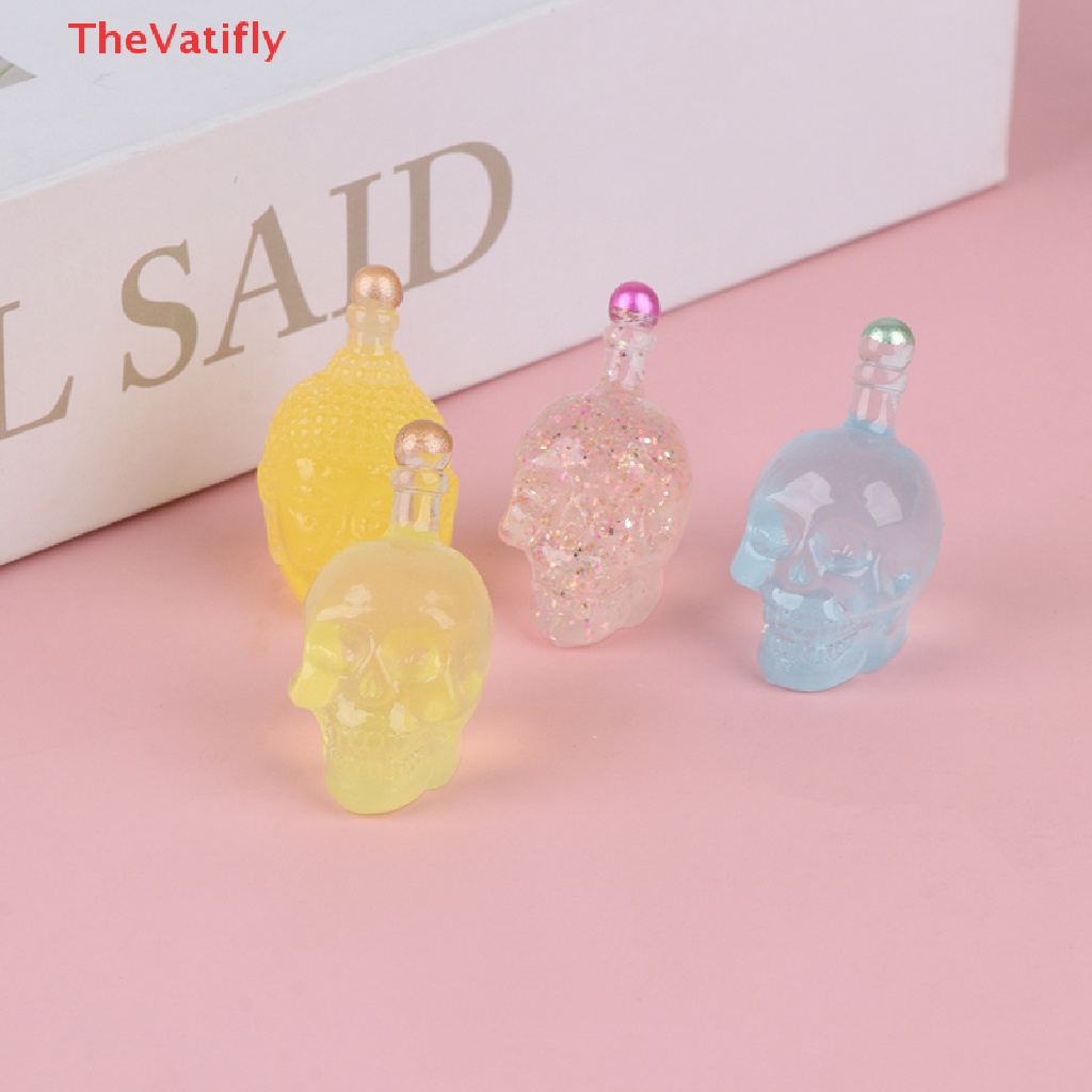 Bộ 5 Đầu Lâu Dạ Quang Trang Trí Nội Thất Đẹp Mắt