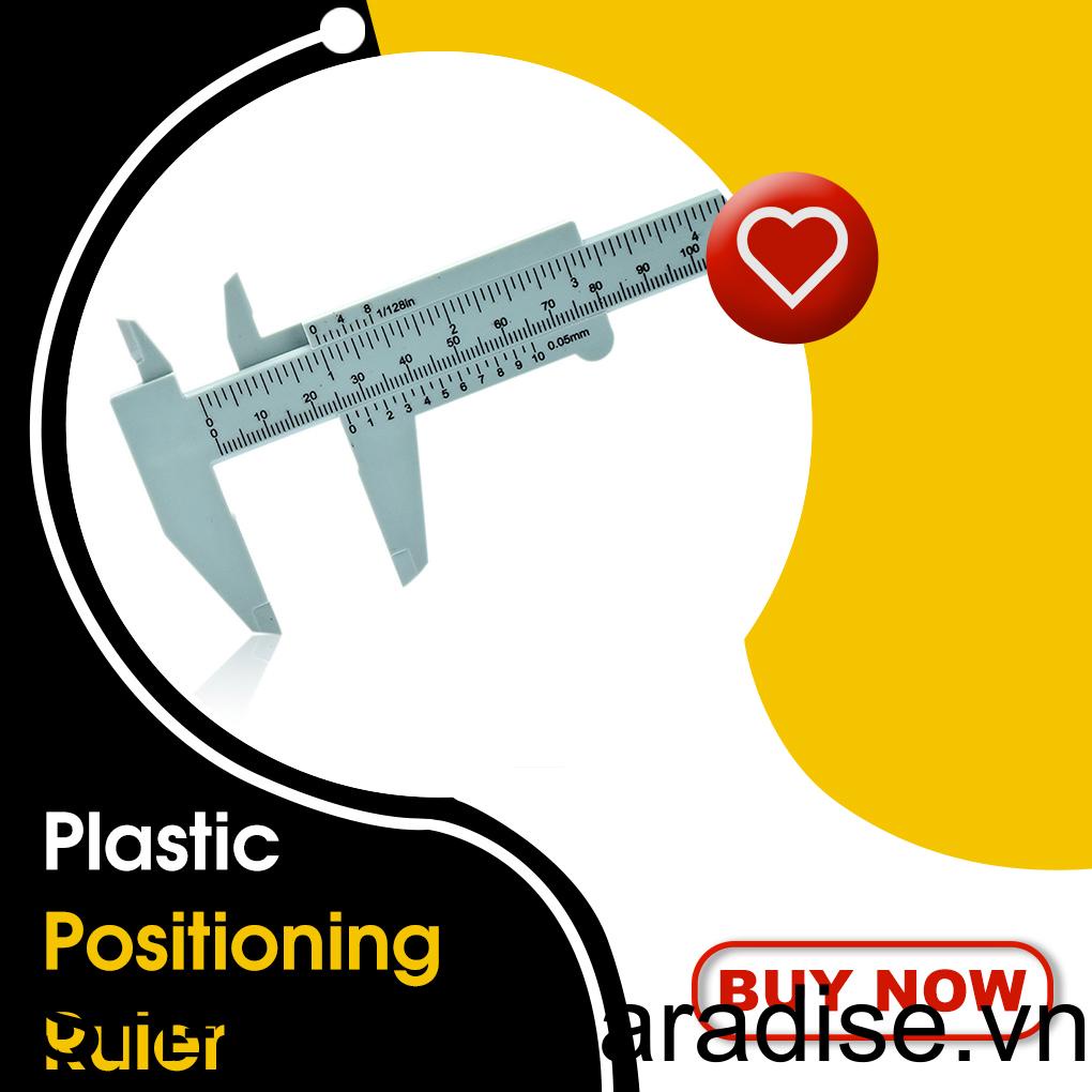 Thước Đo Lông Mày Mini 150mm Chuyên Dụng Cho Trang Điểm