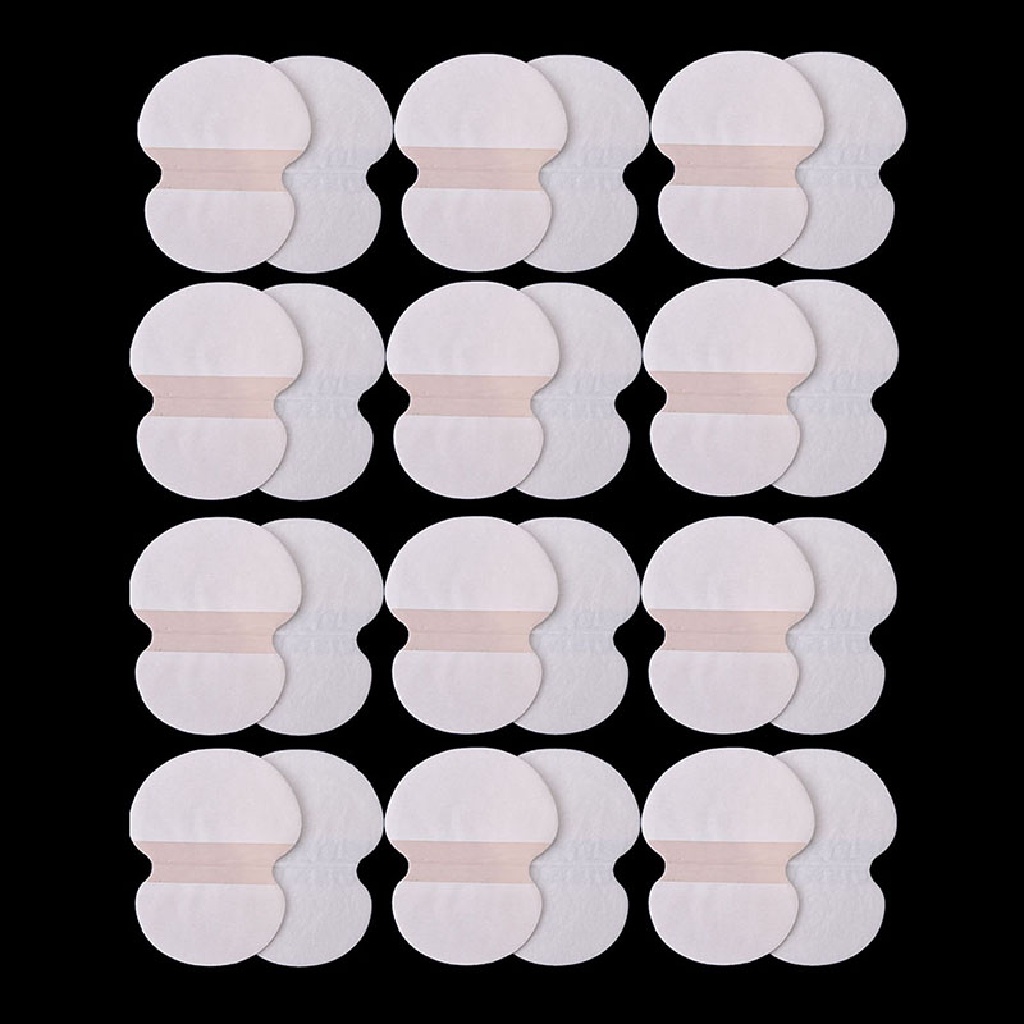 Uloverun Set 24 / 50 / 100 Miếng Đệm Thấm Hút Mồ Hôi Dưới Cánh Tay vn