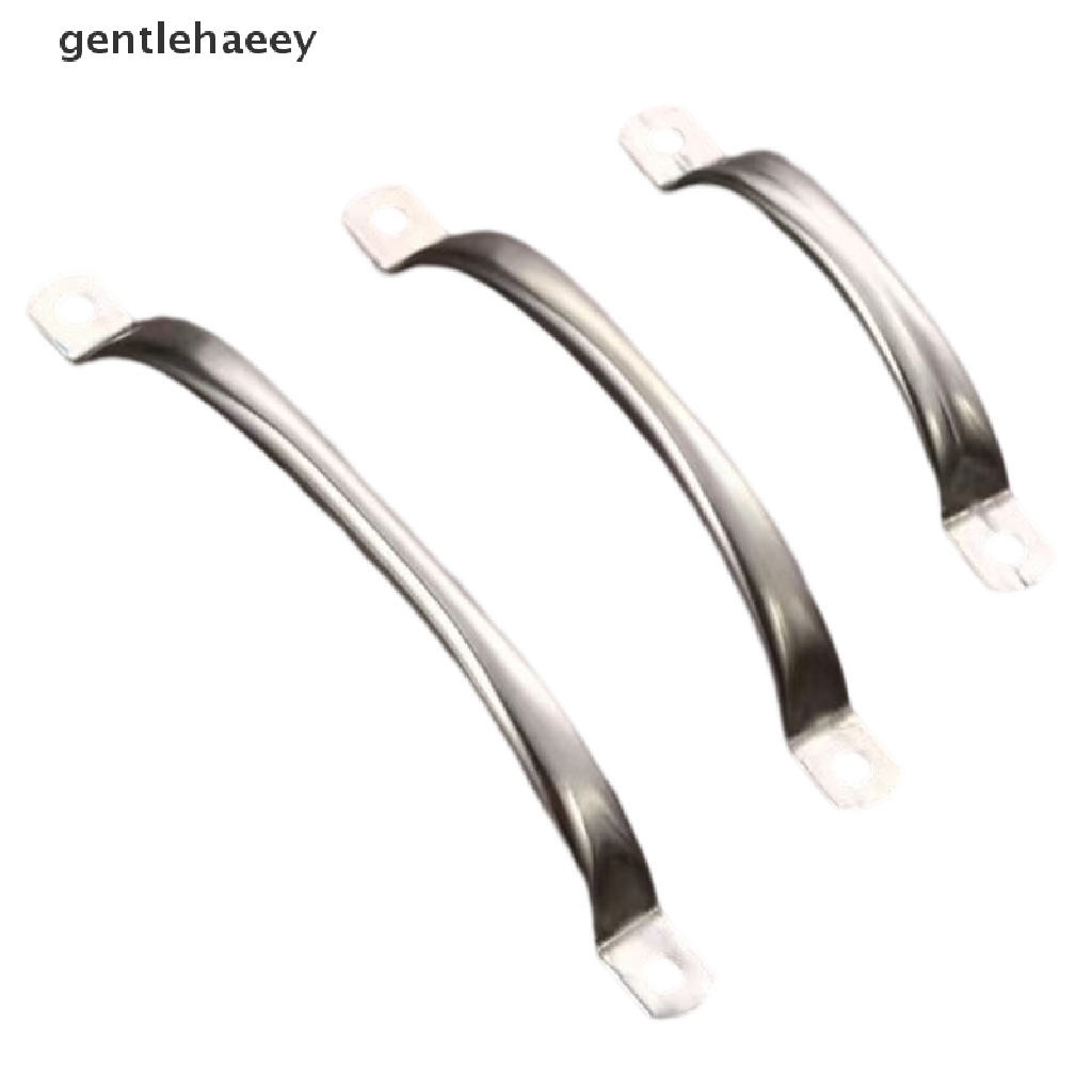 Set 2 Tay Nắm Cửa Tủ Bằng Thép Không Gỉ Màu Bạc