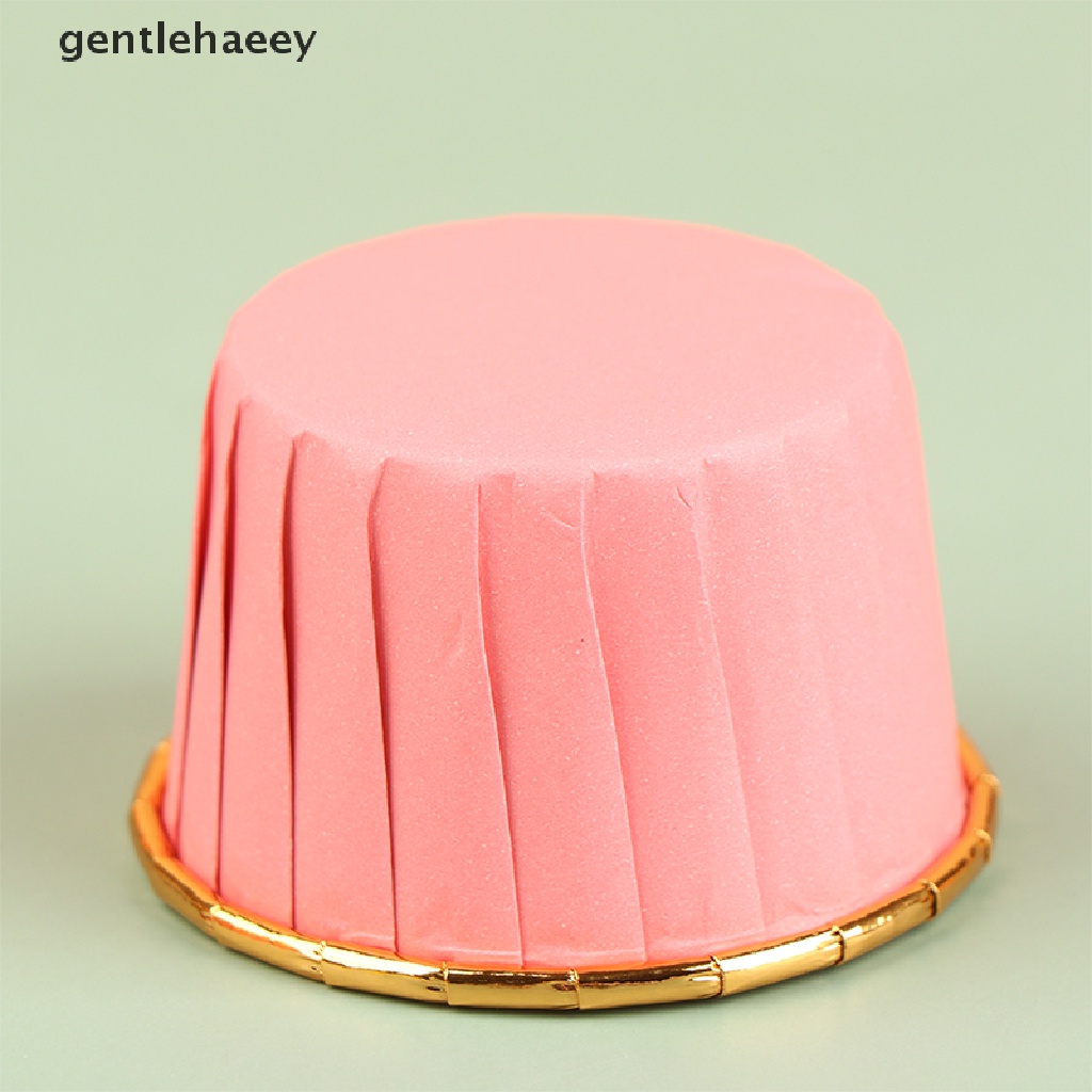 Set 10 Cốc Lá Nhôm Làm Bánh Cupcake Muffin