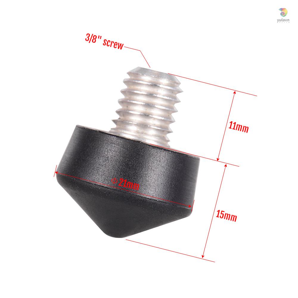 Chân Cao Su Chống Trượt 3 / 8 Inch Cho Andoer Benro Gitzo Manfrotto Tripod Monopod