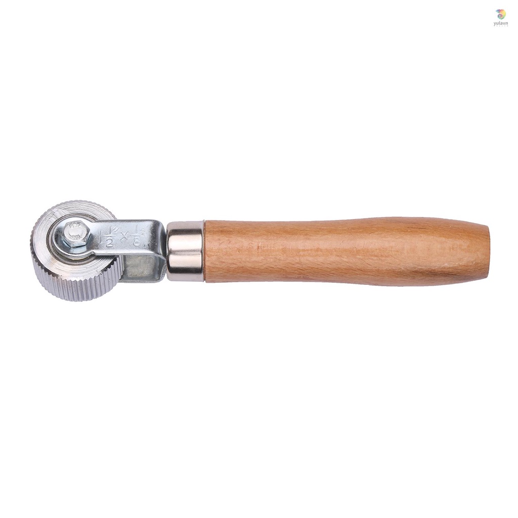 Con Lăn Vá Lốp Xe Có Tay Cầm Bằng Gỗ 6mm / 20mm / 40mm