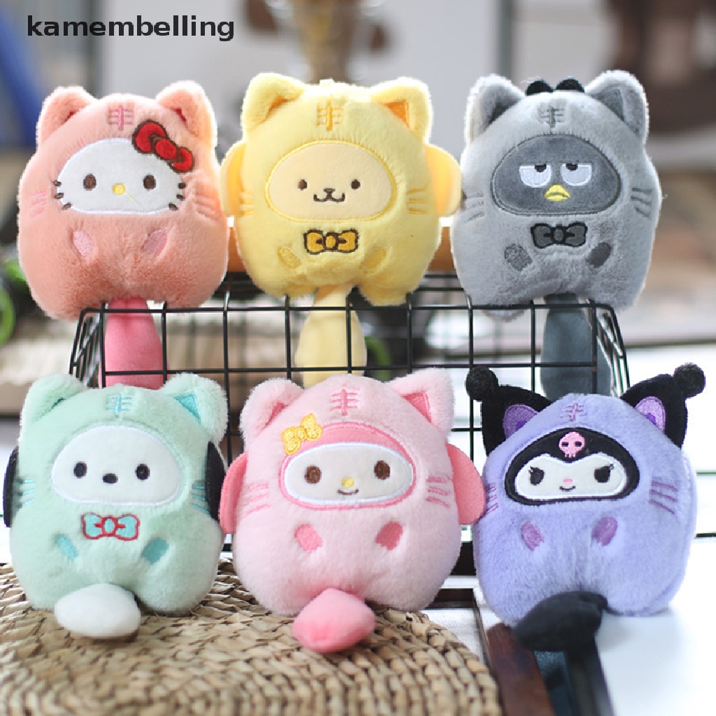 Kamembelling Móc Khóa Hình Búp Bê Kulomi Nhồi Bông Đáng Yêu