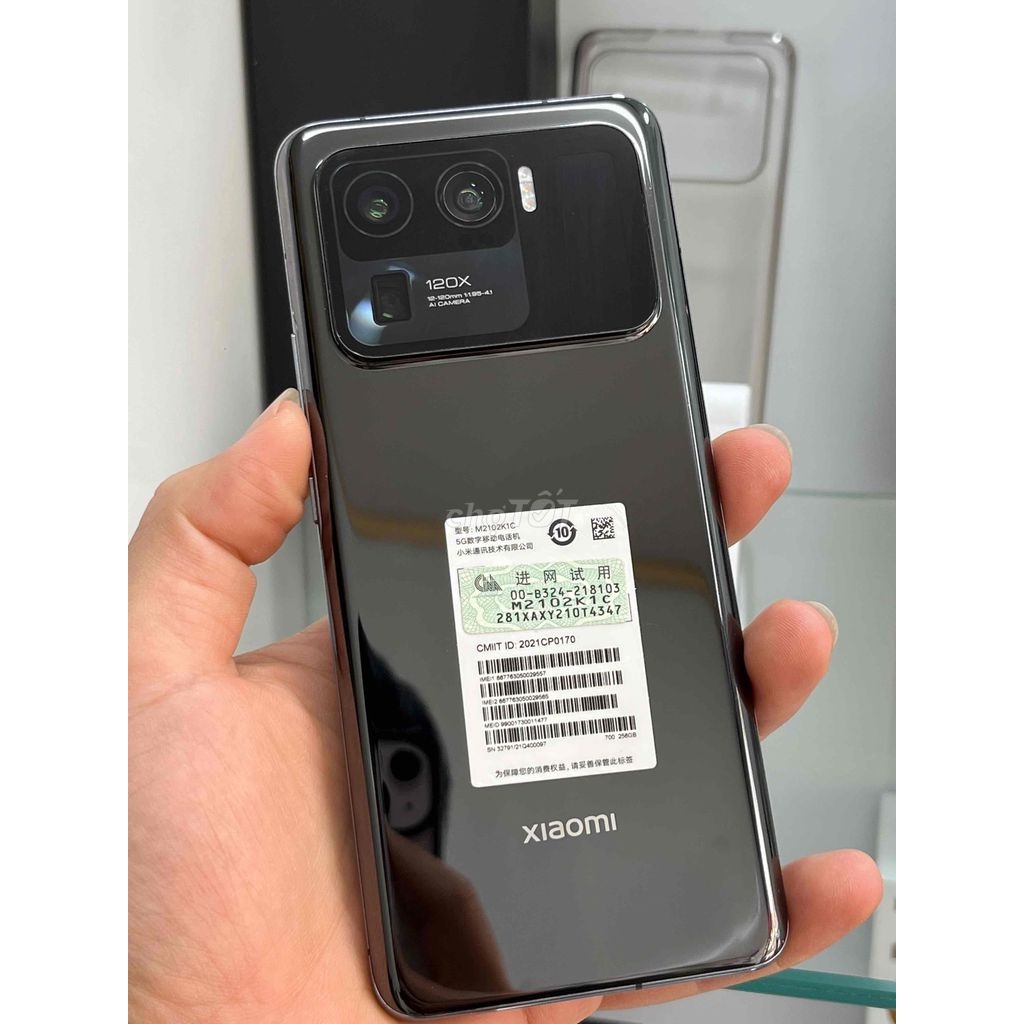 [MÃ DODU001] Điện thoại Xiaomi Mi 11 Ultra (8/256) Hàng chính hãng full hộp cân mọi tựa Game | BigBuy360 - bigbuy360.vn