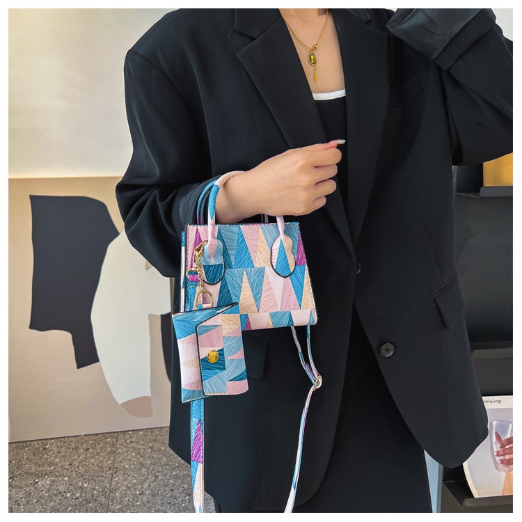 Túi Xách Đeo Vai Họa Tiết Tranh Sơn Dầu Thời Trang Mới 2023 Cho Nữ