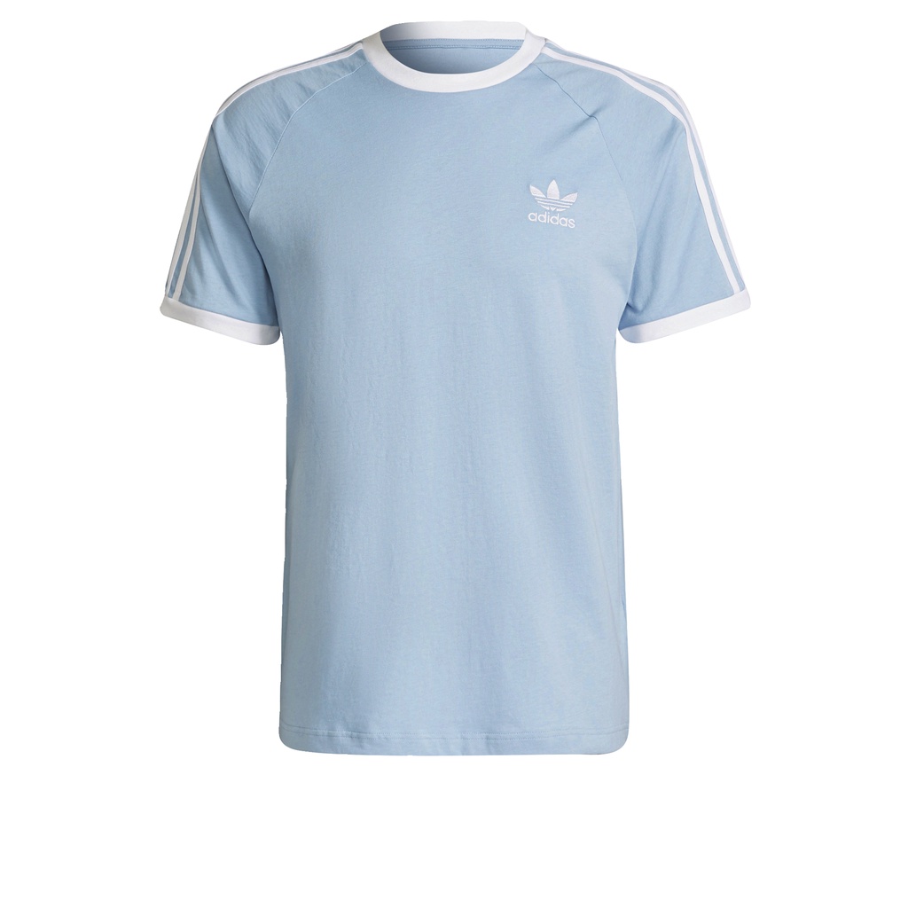 adidas Phong cách sống Áo Thun 3 Sọc Classics Adicolor Nam Màu xanh da trời H37759