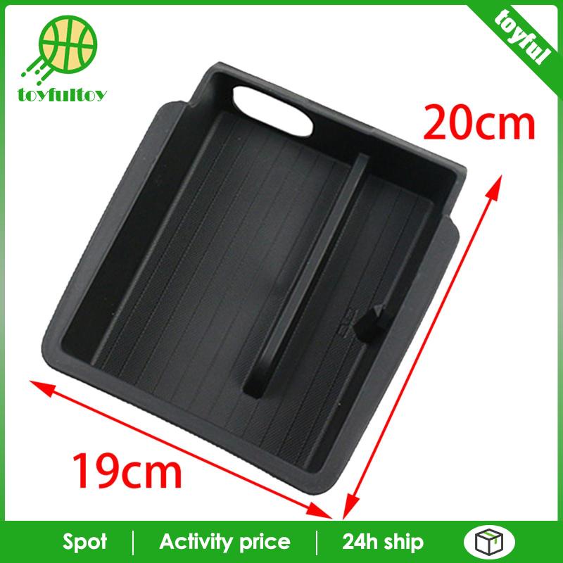 Hộp Đựng Đồ Dùng / Cốc Nước Gắn Chỗ Tỳ Tay Xe Hơi Tesla Y Tiện Dụng