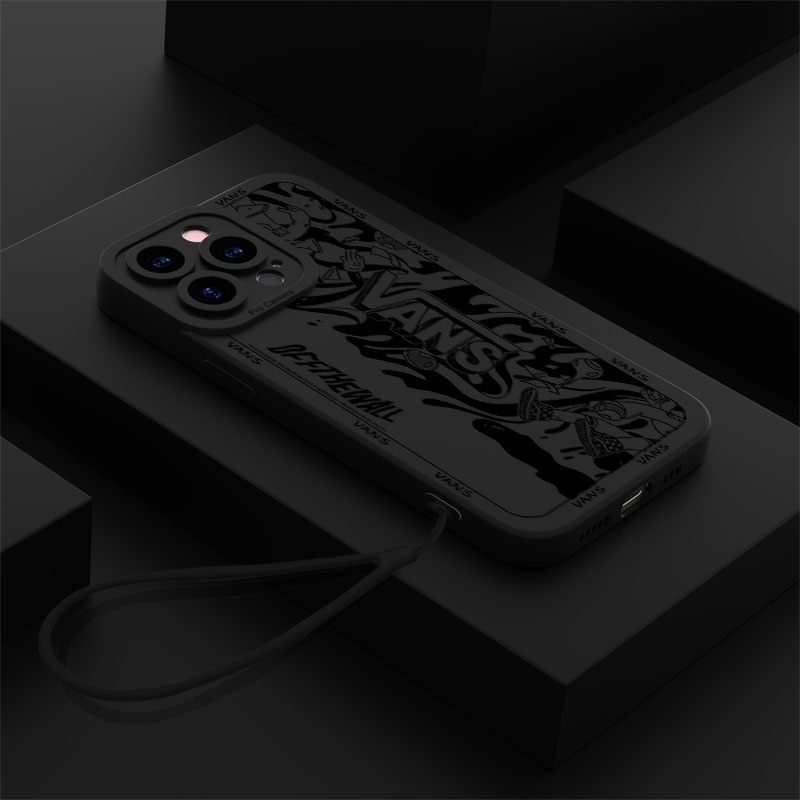 Ốp Điện Thoại TPU Dẻo Họa Tiết Logo vans & Đôi Mắt Thiên Thần Độc Đáo Cho iphone 6 6s 7 8 Plus x xs xr 11 Pro Max