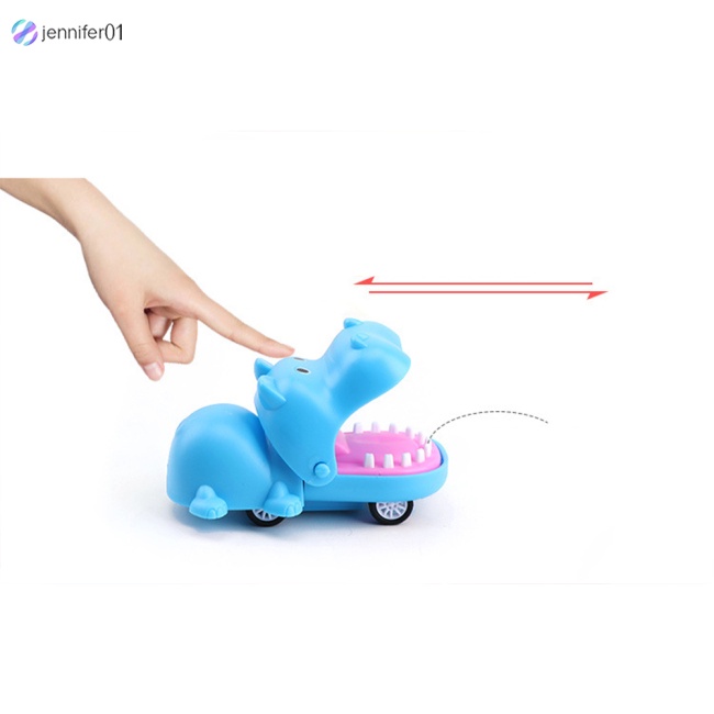 Đồ Chơi Cá Sấu Hoạt Hình Mini Kéo Tay Để Cắn Cho Bé