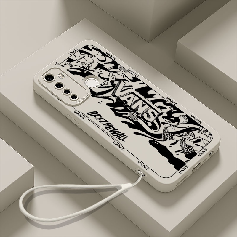 Ốp Điện Thoại TPU Dẻo Họa Tiết Logo vans Cho Realme 5 5i 5s 6s 6 10 8 4G / 5G pro 7i 8i 9i V13 C2 C3 C17 A1K Narzo 50