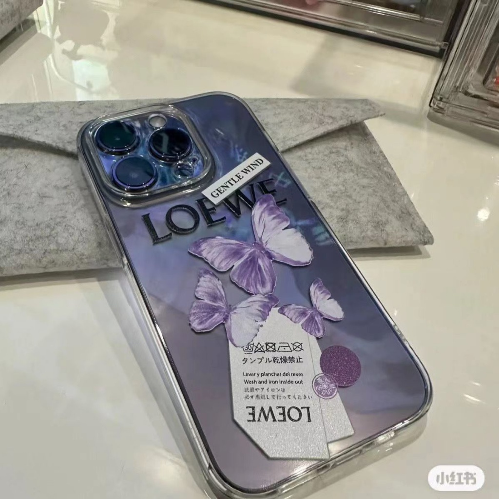 ✅Ốp Điện Thoại Mềm Trong Suốt Họa Tiết Bươm Bướm Dành Cho Iphone xr 11 / 7 / xs12 pro / / 8 1314 EZ56