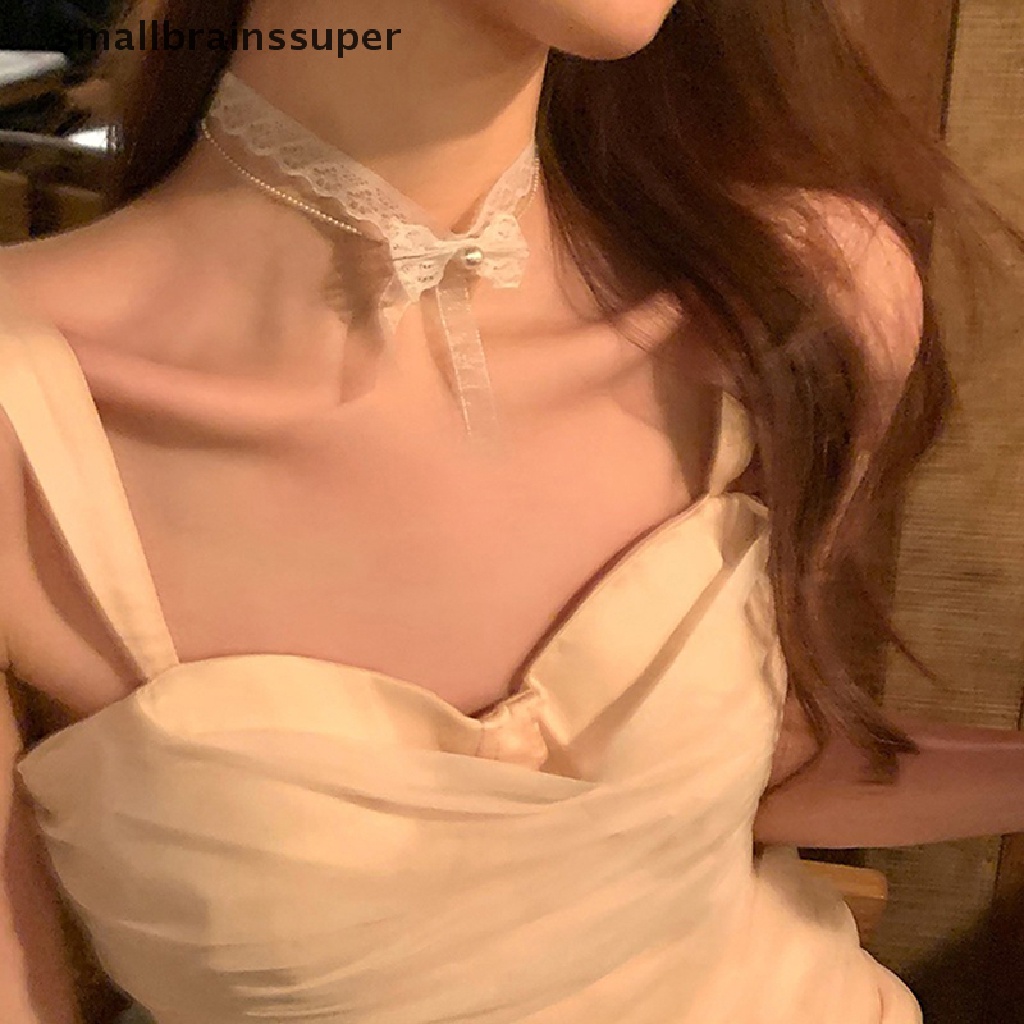 Vòng Cổ Choker Hai Lớp Thắt Nơ Hoa Quyến Rũ Dành Cho Nữ