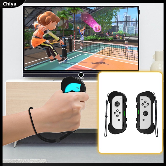 Bộ Phụ Kiện Thể Thao 12 Trong 1 Gồm Tay Cầm Và Dây Đeo Cổ Tay Tương Thích Với Switch