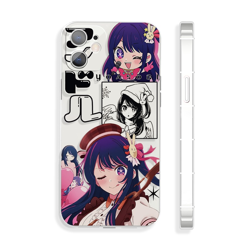 Oshi no Ko I push the child Two-Dimensional Hoshino Ai phone case compatible with iPhone 12 Apple 14 anime Akua Ruby