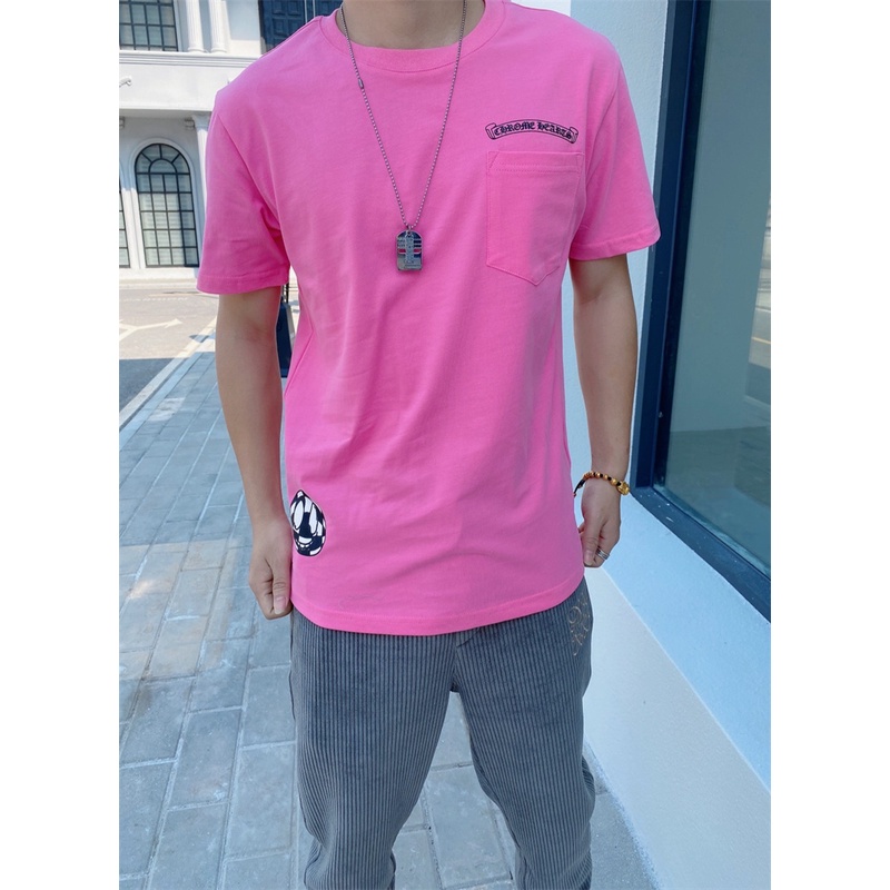 Chro88me8- Gork Áo Thun Tay Ngắn Vải Mattyboyyweetr Graffiti Chéo Thân Thiện Với Môi Trường