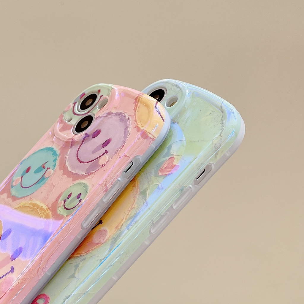 Ốp Điện Thoại TPU Mềm Chống Sốc Họa Tiết Mặt Cười Cho IPhone 14 13 12 11 Pro MAX X XR XS MAX 14PLUS