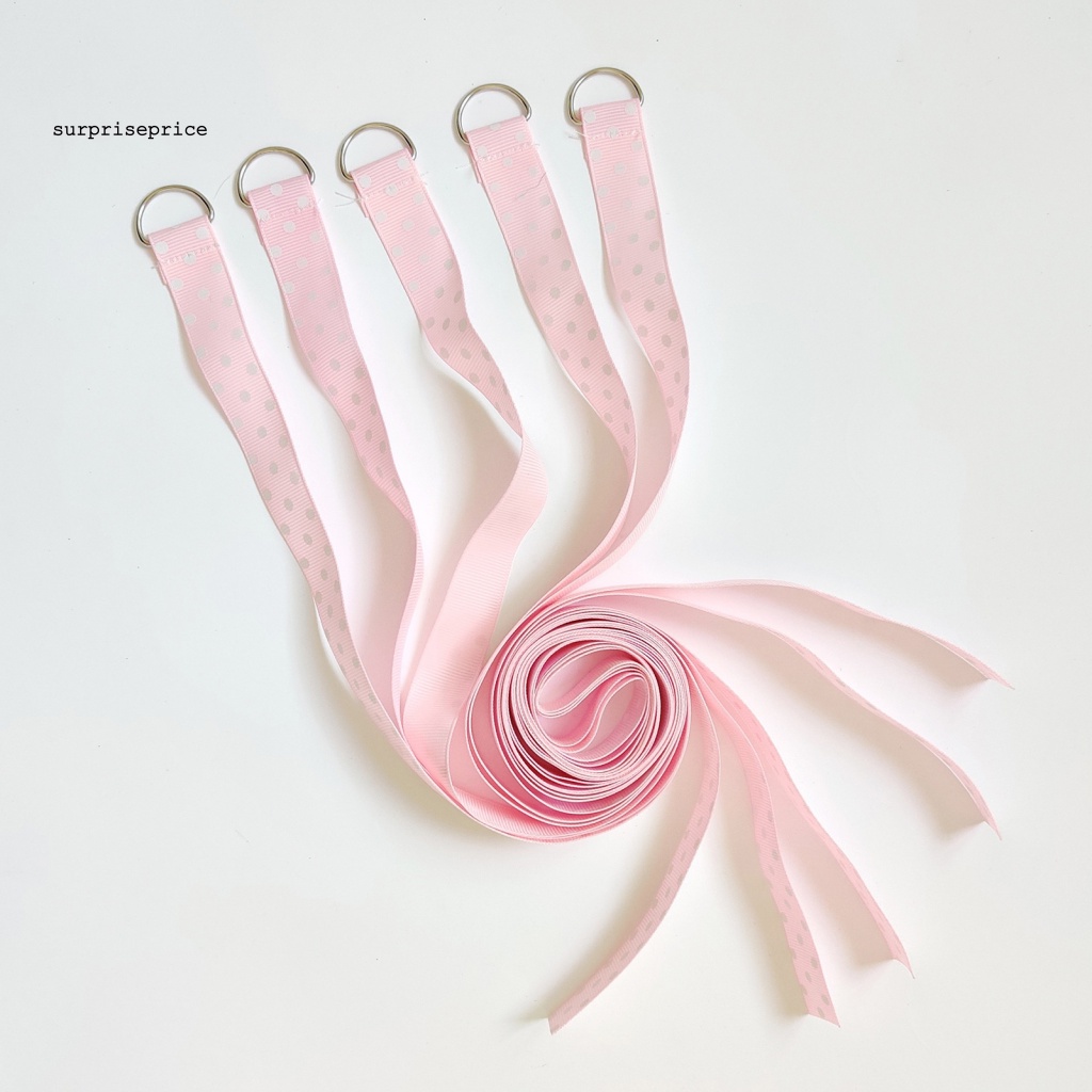 Set 5 Giá Đỡ Nơ Cài Tóc Nhiều Màu Sắc Dùng Tại Nhà