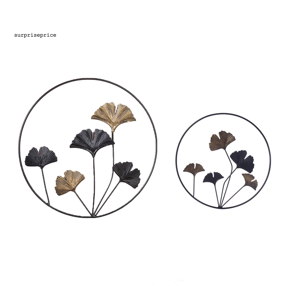 Set 2 Phụ Kiện Treo Tường Trang Trí Bằng Sắt Tinh Tế Hấp Dẫn Cho SPA