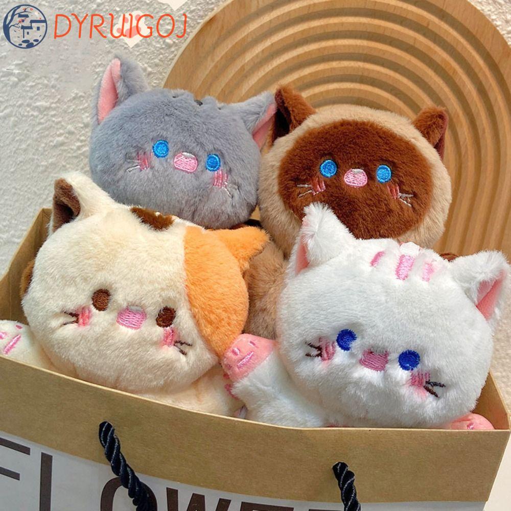 Móc Khóa Hình Búp Bê Hoạt Hình Nhồi Bông Cỡ Lớn Phong Cách Hàn Quốc
