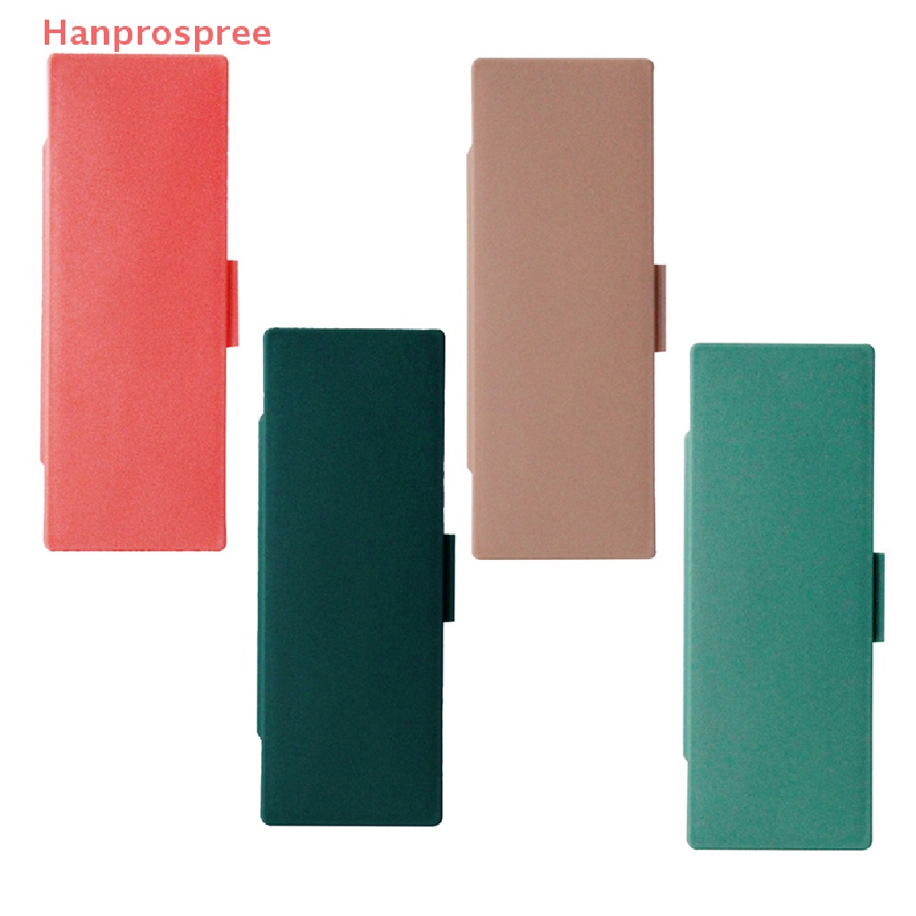 Hanprospree > Hộp Đựng Tăm Bông / Kềm Cắt Móng Tay Mini Chống Bụi Tốt