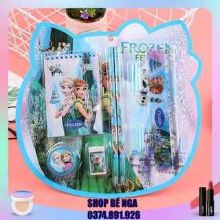 🎄🎄BỘ DỤNG CỤ 8 MÓN,BÚT,SỔ GHI CHÉP,GÔM,TẨY,THƯỚC...🏅🏅