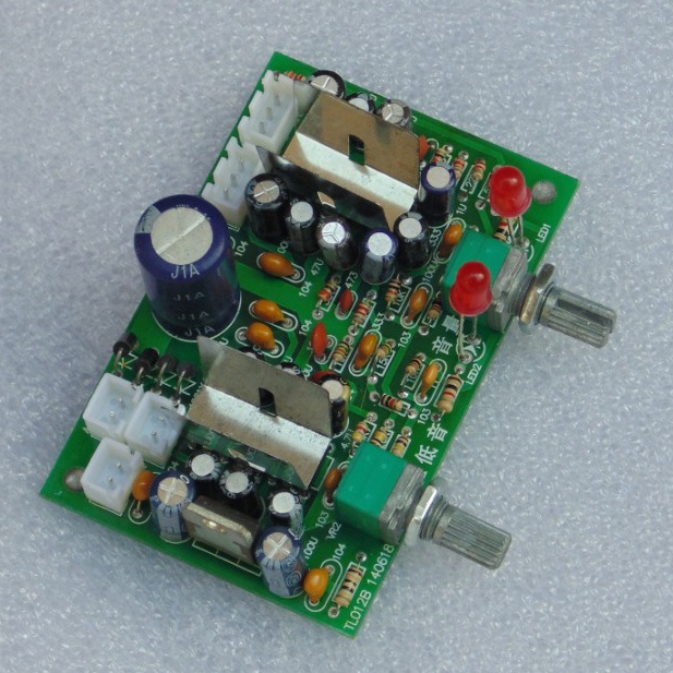 Bảng Mạch Khuếch Đại Âm Thanh TEA2025B 2.1 3 Kênh 10W DC 5V ~ 12V