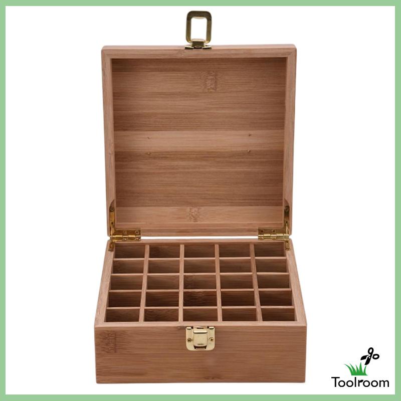 Hộp Đựng Tinh Dầu 25 Ngăn Có Tay Cầm Tiện Dụng