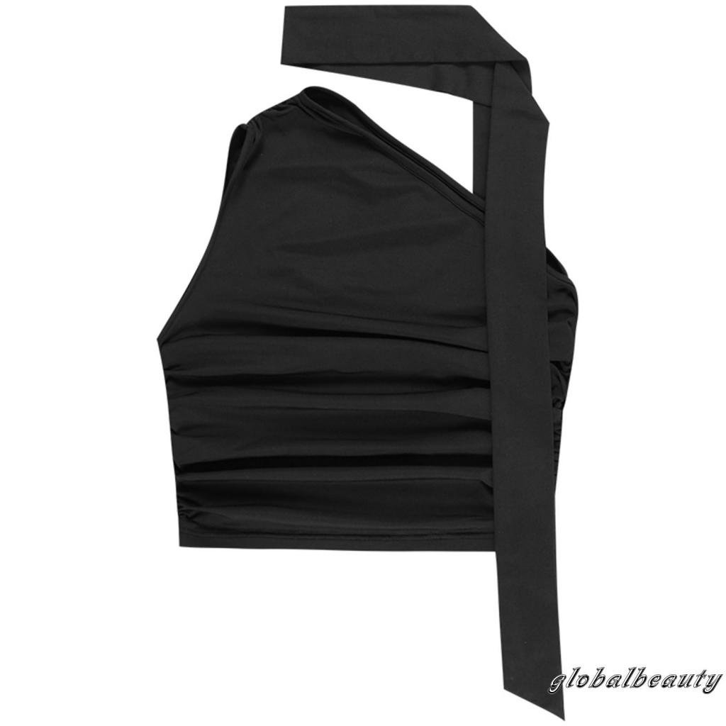 Áo Croptop Sát Nách Màu Sắc Thời Trang Mùa Hè Cho Nữ