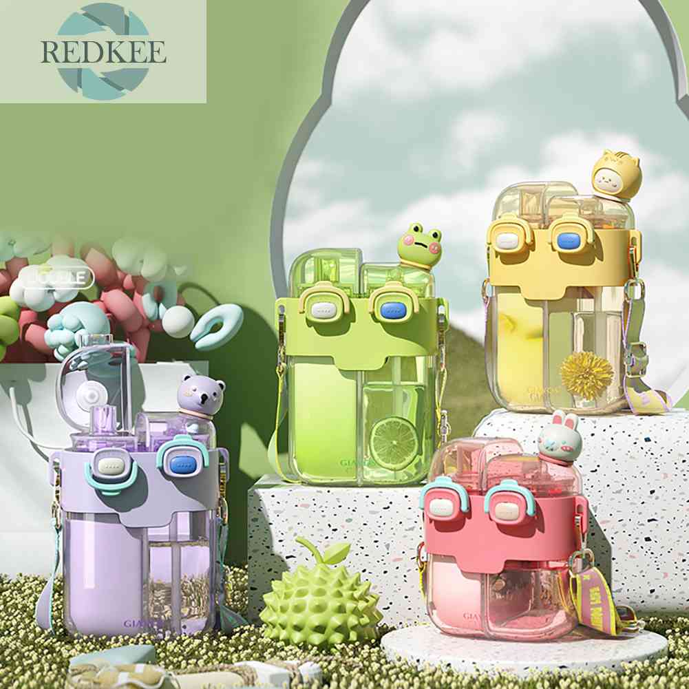 Bình Nước 780ML Hoạt Hình Dễ Thương Cho Bé