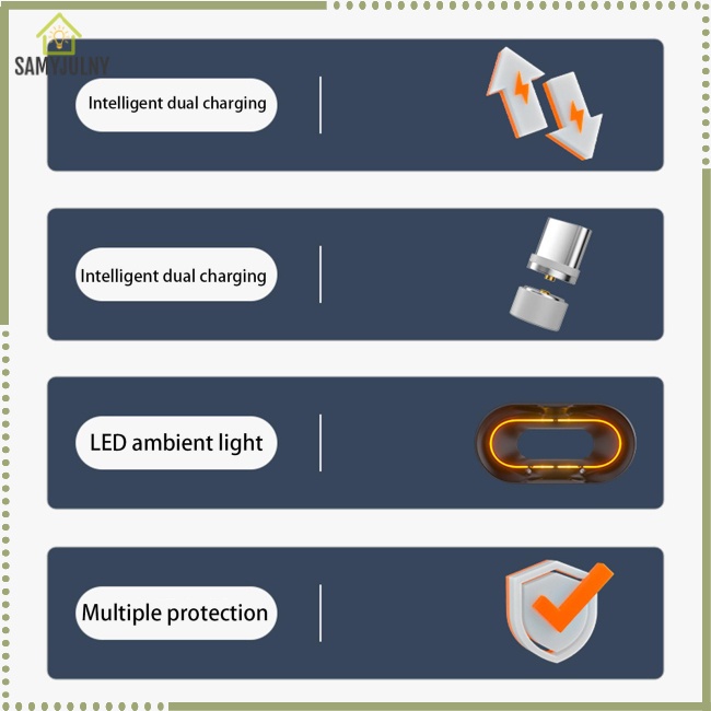 Giá Đỡ Sạc Tay Cầm Chơi Game Ps Vr2 Hai Đầu Từ Tính Kèm Đèn RGB