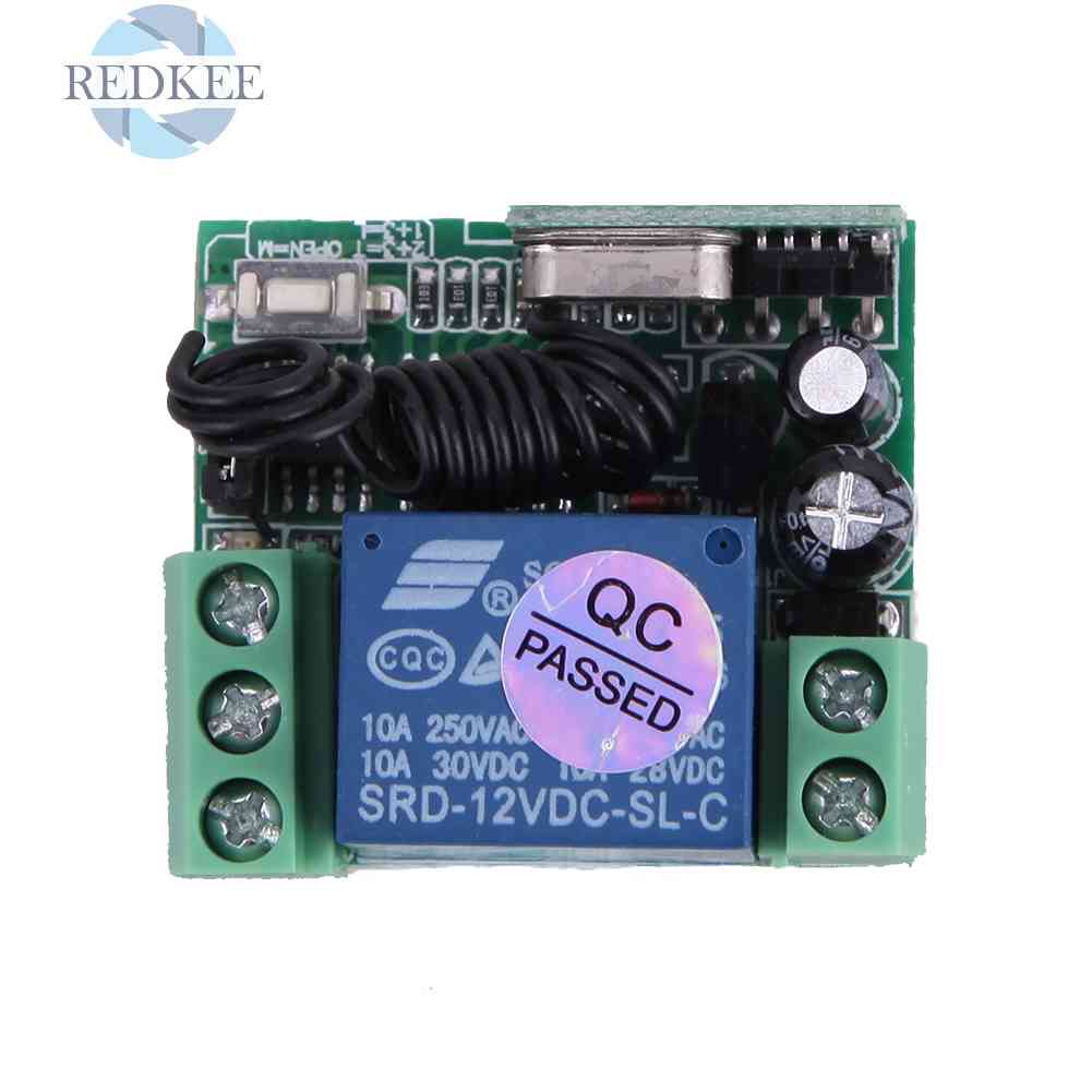 Bộ ChuyểN ĐổI Điều Khiển Từ Xa Không Dây DC12V 10A 433MHz