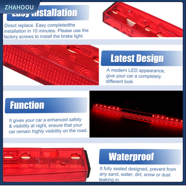 ☃Phụ Kiện Trang Trí Nhà Cửa Độc Đáo Sáng Tạo☃ Đèn Phanh Cảnh Báo 8e Chất Lượng Cao Cho Xe Hơi5945097Phụ Kiện Chuyên Dụng Cho Xe Hơi Audi A4 B6 B7