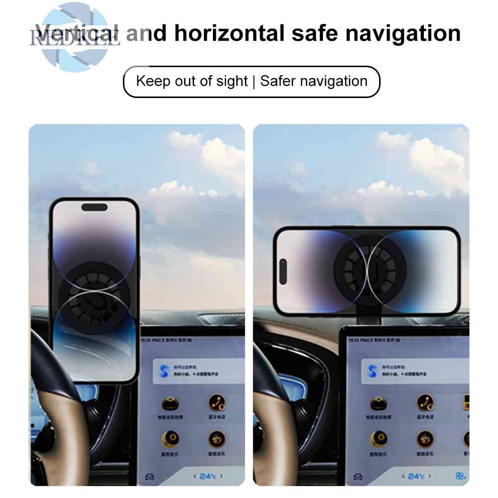 Giá Đỡ Điện Thoại Từ Tính Trên Xe Hơi