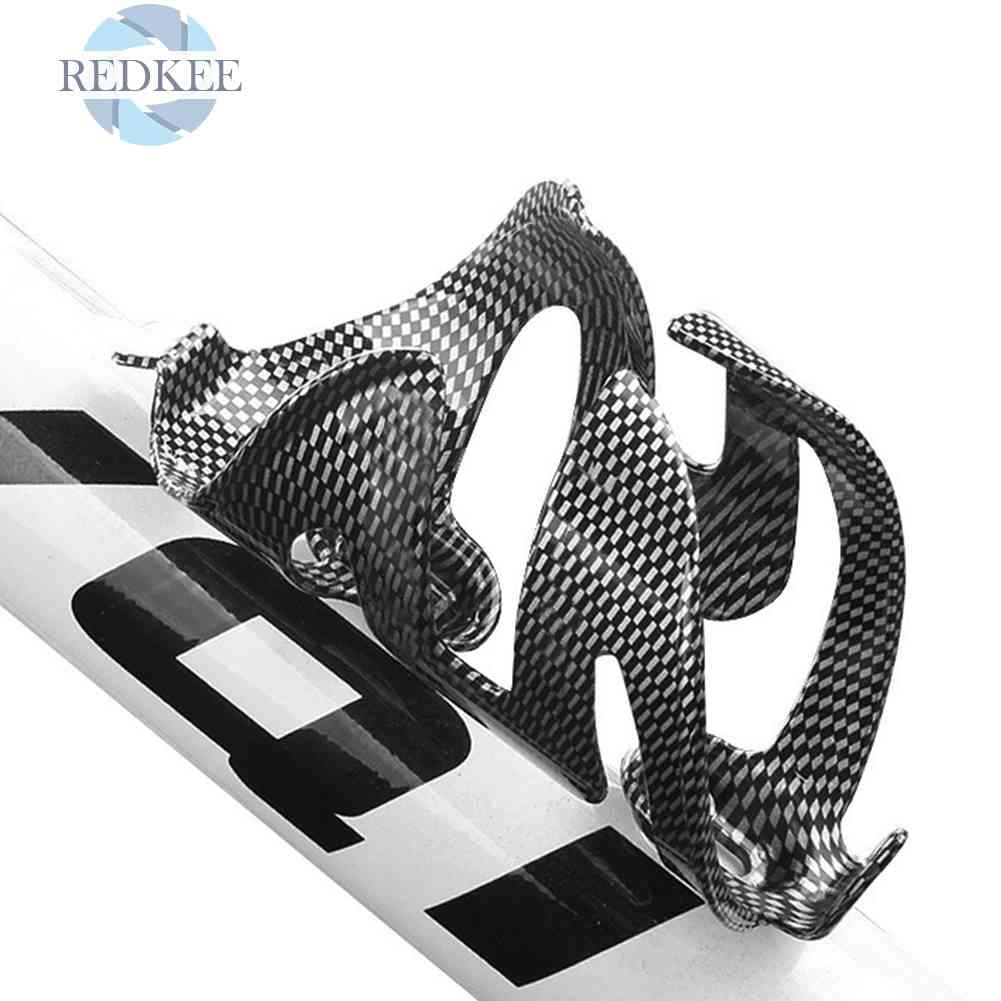 Giá Đỡ Bình Nước Bằng Sợi Carbon Kèm 2 Ốc Vít Cho Xe Đạp