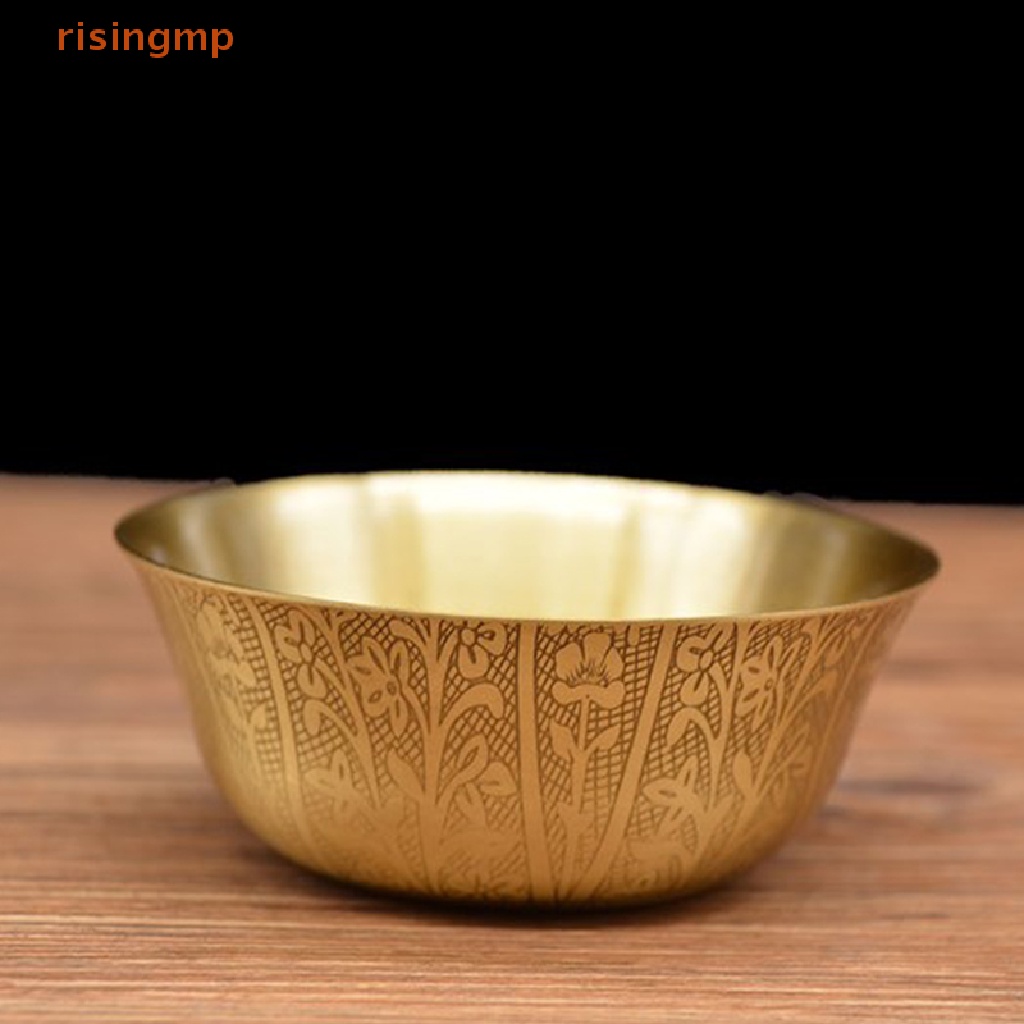 [risingmp] Bát Nước Tây Tạng Bằng Đồng Trang Trí Thiền