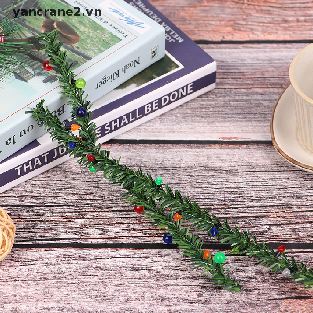 Dải Cỏ Nhân Tạo 1: 12 Trang Trí Nhà Búp Bê / Giáng Sinh