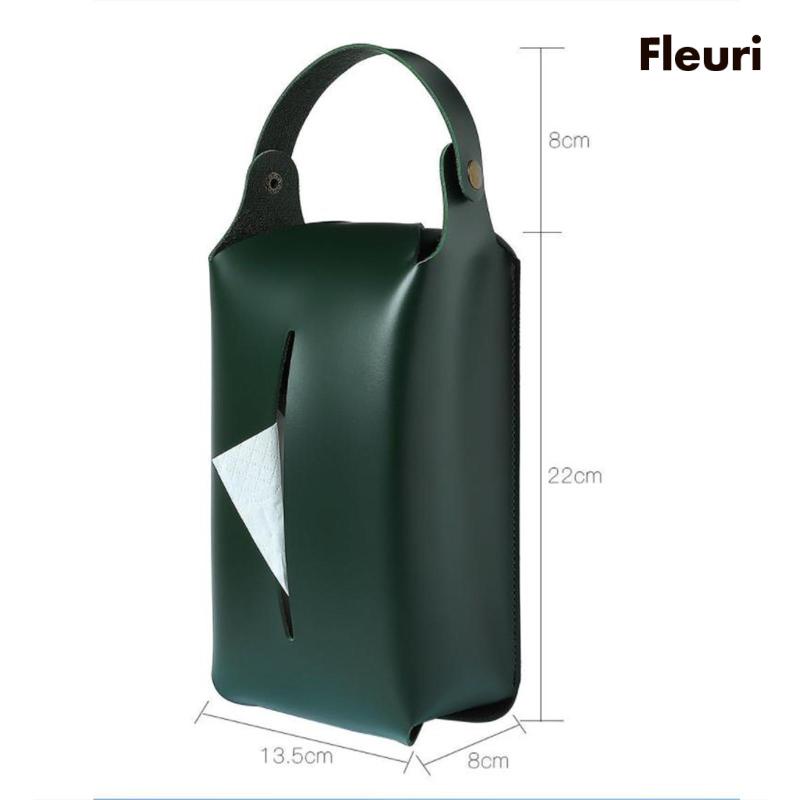 Giá Đỡ Cuộn Khăn Giấy Hình Chữ Nhật Tiện Dụng Cho Phòng Tắm / Nhà Bếp