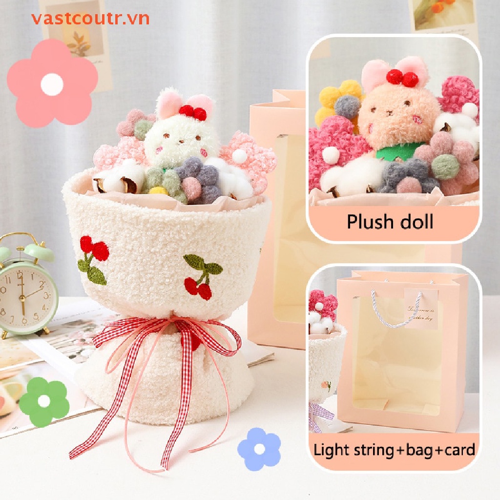 Bó Hoa Nhồi Bông COUTR 2023 Cho Bé Gái