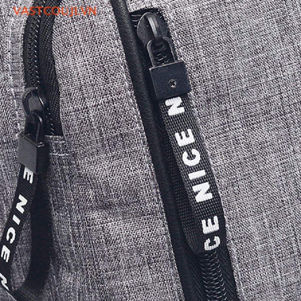 Túi Đeo Chéo Nam VASTJI Có Cổng Sạc USB