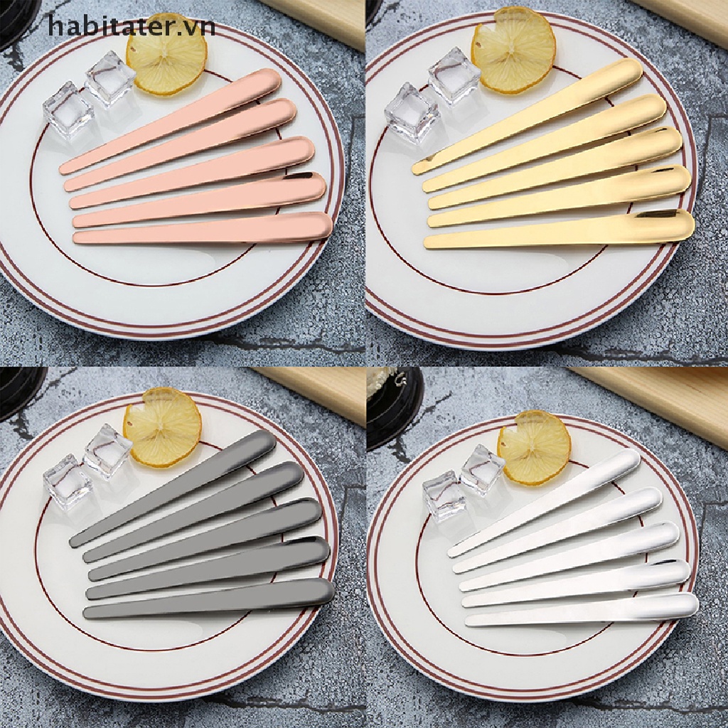 1 Muỗng Cà Phê Bằng Thép Không Gỉ Chất Lượng Cao