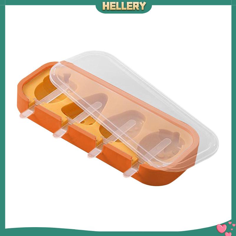 Khuôn Làm Kem Que Hình Hoạt Hình Dễ Vệ Sinh Có Thể Tái Sử Dụng