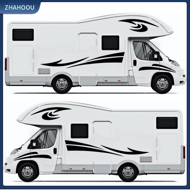 ☃Nhà Cửa☃ 1 Bộ Sticker D-1193 Phong Cách Thể Thao Tự Dính Trang Trí Thân Xe Hơi