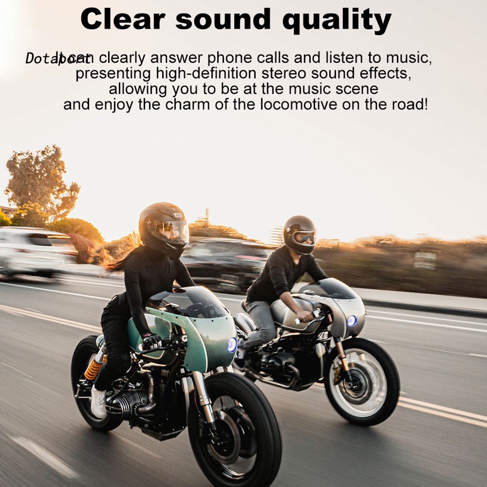 Tai Nghe Bluetooth 5.0 KDDT- M5H Dùng Cho Mũ Bảo Hiểm