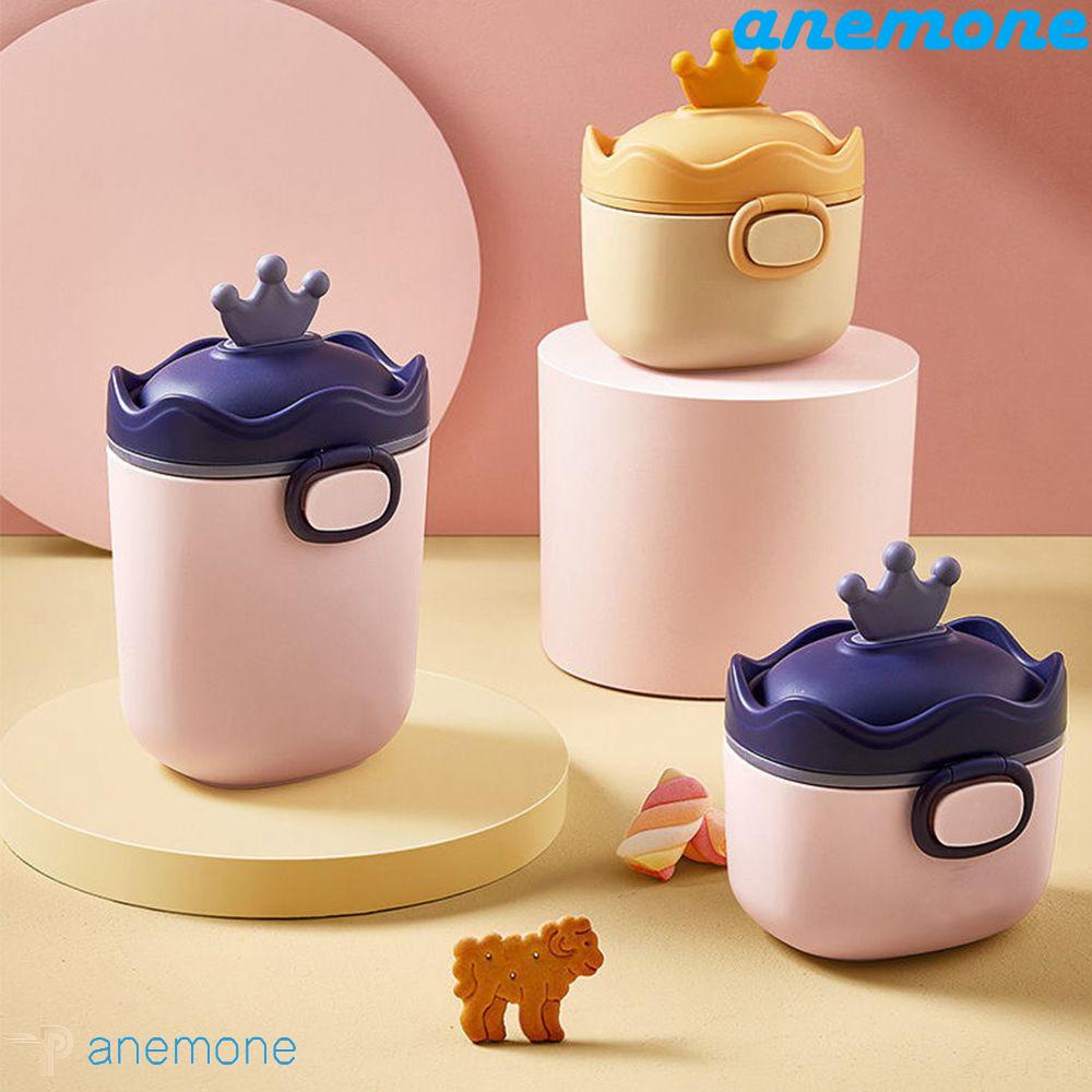 Hộp Đựng Sữa Bột Kèm Muỗng Họa Tiết Hoạt Hình Cho Bé