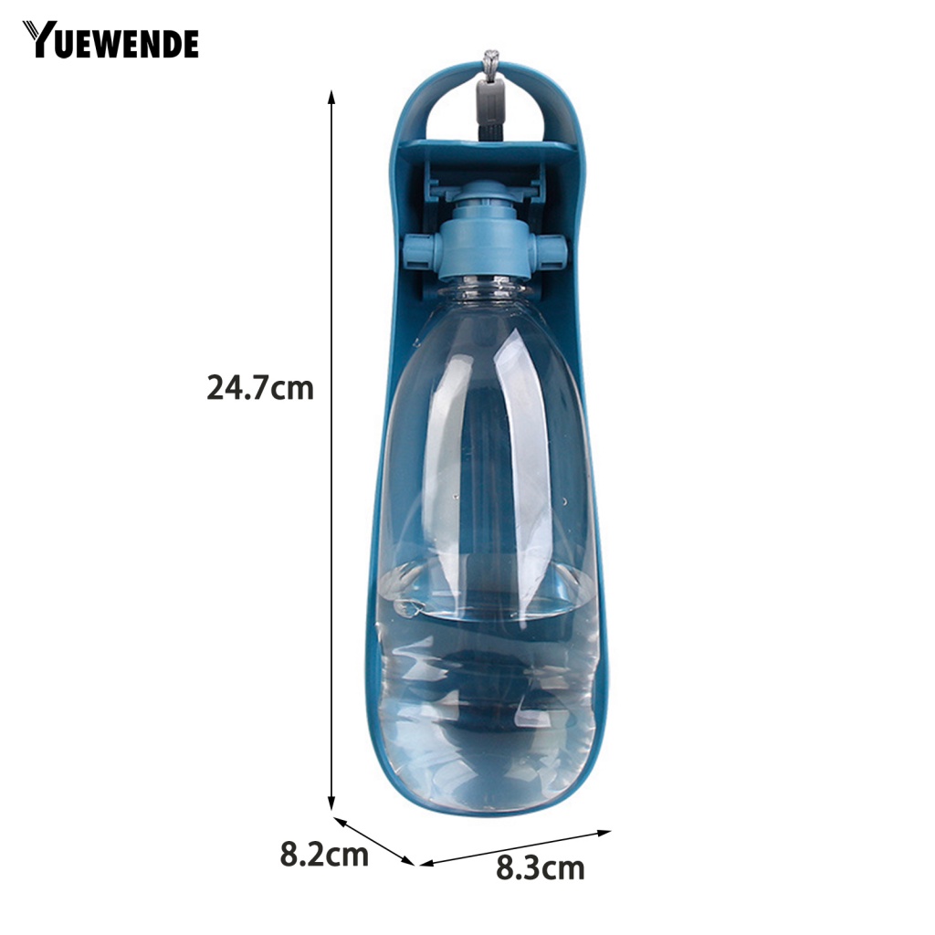 Bình Đựng Nước Trong Suốt Cho Thú Cưng Có Thể Gấp Gọn Tiện Dụng