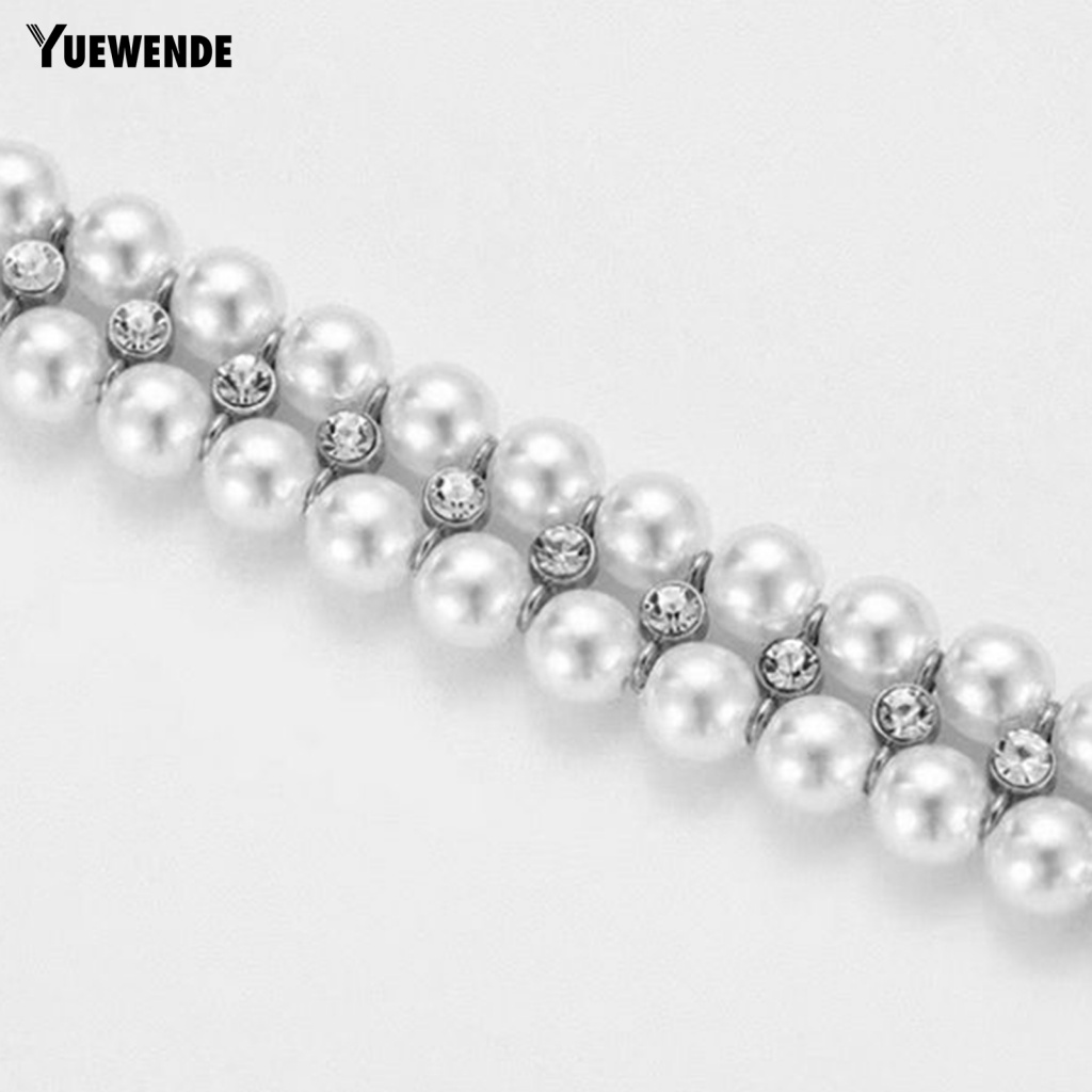 Vòng Cổ Đính Ngọc Trai Giả Tinh Tế Dành Cho Thú Cưng Cỡ Nhỏ / Vừa / Nhỏ