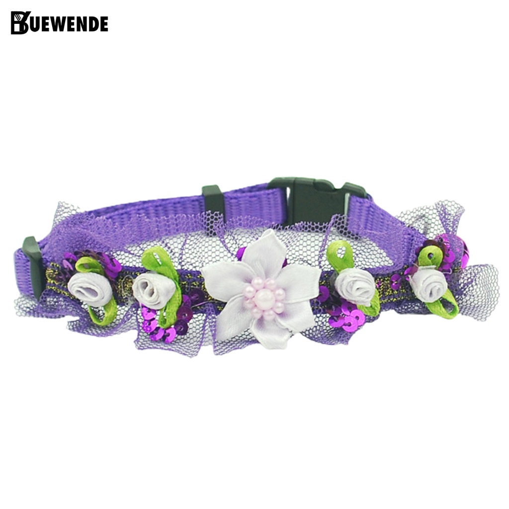 Vòng Cổ Nylon Chống Trượt Gắn Chuông Xinh Xắn Cho Thú Cưng