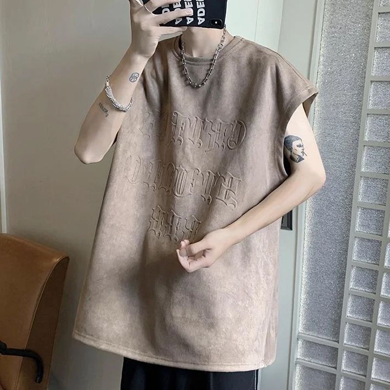 Plus Áo Thun Thể Thao Không Tay Thời Trang Mùa Hè Dành Cho Nam Và Nữ Có Size Lớn Đến 150kg